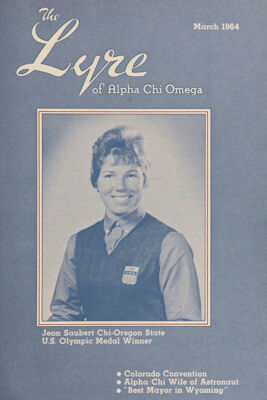 The Lyre of Alpha Chi Omega, Vol. 67, No. 3, March 1964